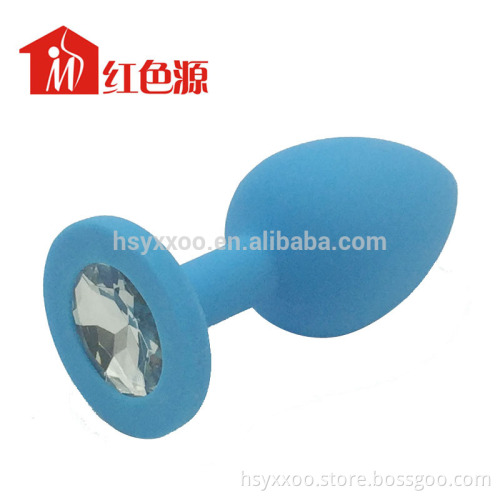 2017 new hot selling SM sex toy Silicone Butt Plug